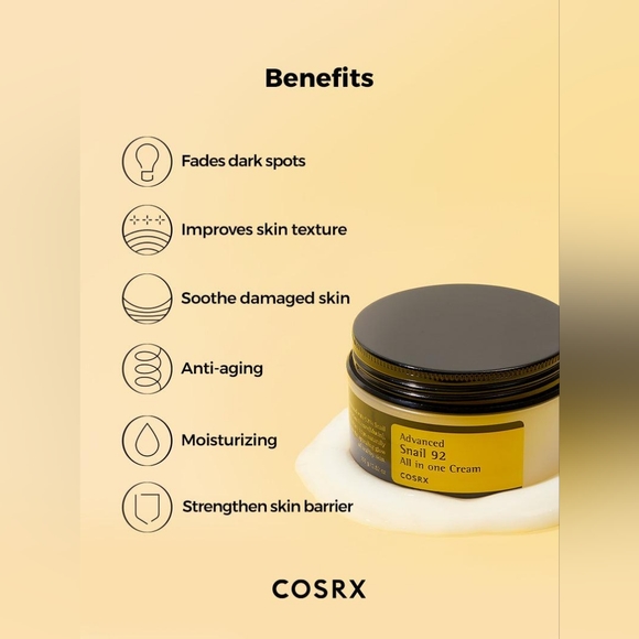 COSRX- Advanced Snail 92 All in one Cream (Jar) - Picture 4 of 9
